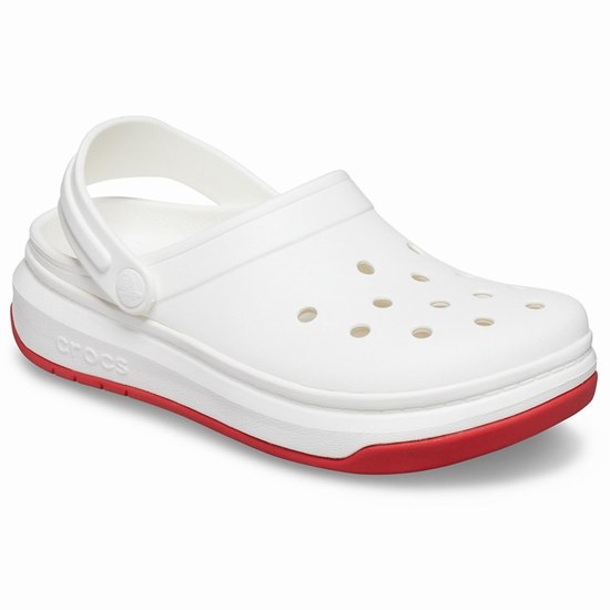 Crocs Crocband™ Full Force Sandale Crocs Panske Biele | QEF041673